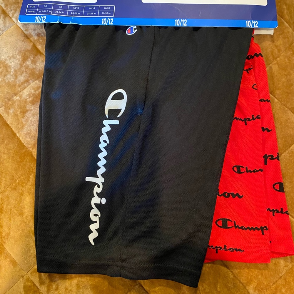 Champion Boys 2 Pack Shorts size 10/12